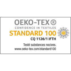 Certification Oeko-Tex Standard 100