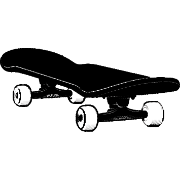 skateboard_noir